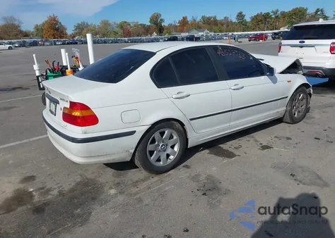 2002 BMW 325Xi z USA, uszkodzony, nr VIN WBAEU33442PF69065